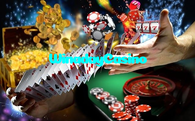 WinadayCasino casino presented on mobile device in Pakistan with slots and live games